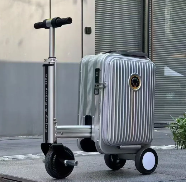 Electric Luggage Rideable Mobility Scooter Trolley Case